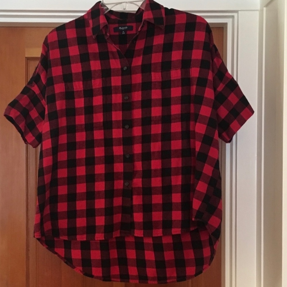 Madewell Short sleeve Flannel